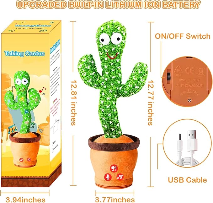 Dancing & Singing Cactus Toy