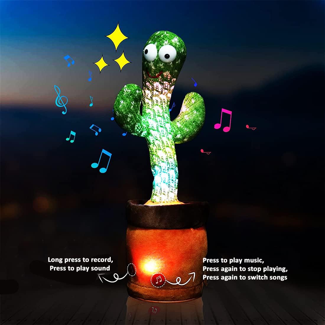 Dancing & Singing Cactus Toy