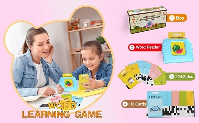 Audible Flashcard Toy