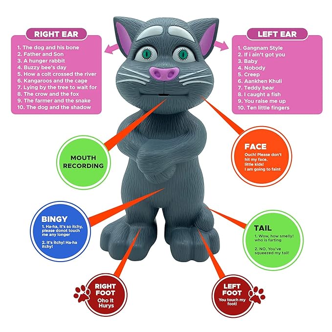 Talking Cat Musical Toy